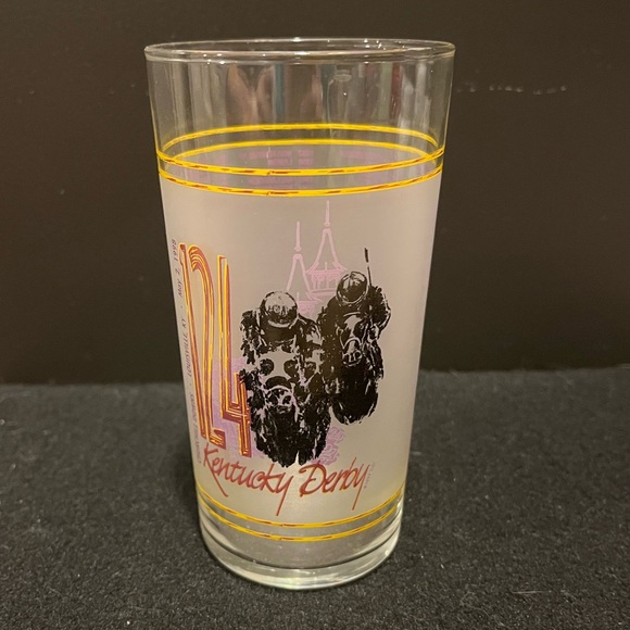 Vintage Other - Vintage 124th Kentucky Derby Racing 12 oz. Glass